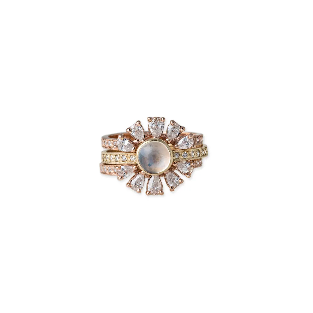5 DIAMOND TEARDROP BAND
