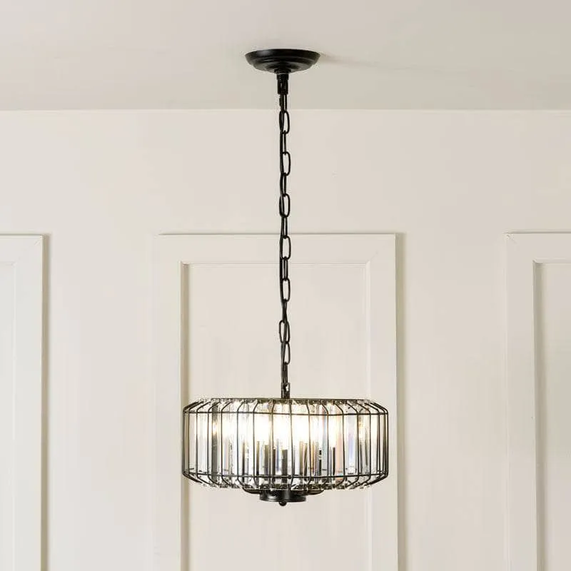 Alaska Small Pendant - Black