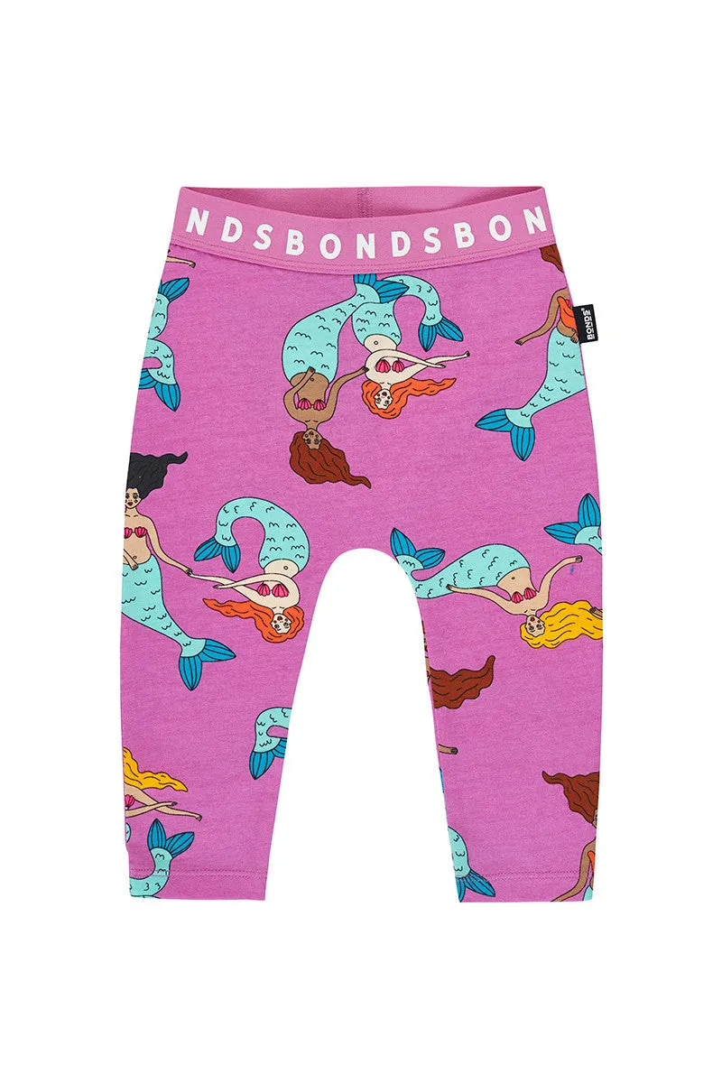 Bonds Baby Stretchies Leggings - Miraculous Mermaids