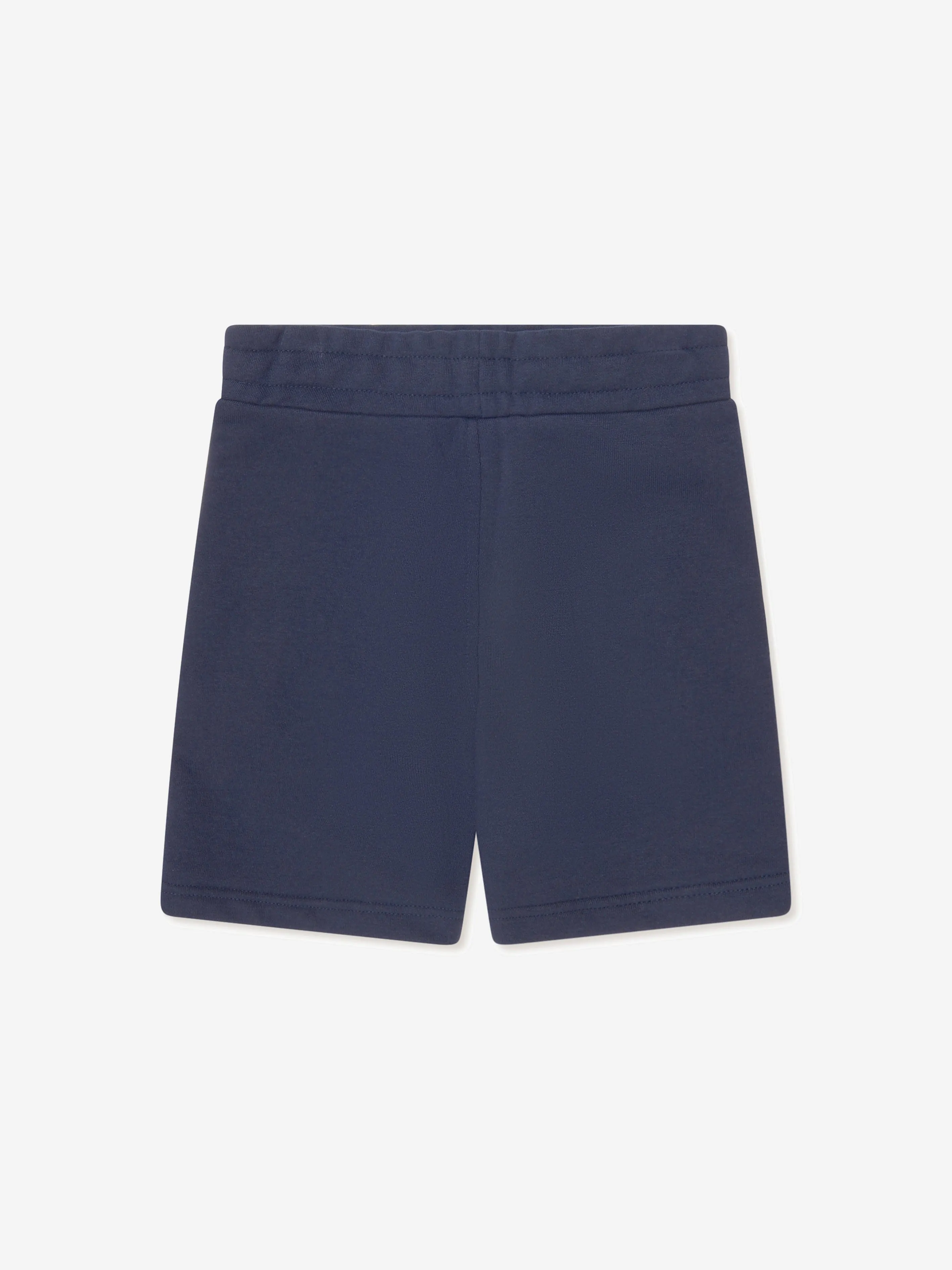 BOSS Boys Logo Sweat Shorts In Navy