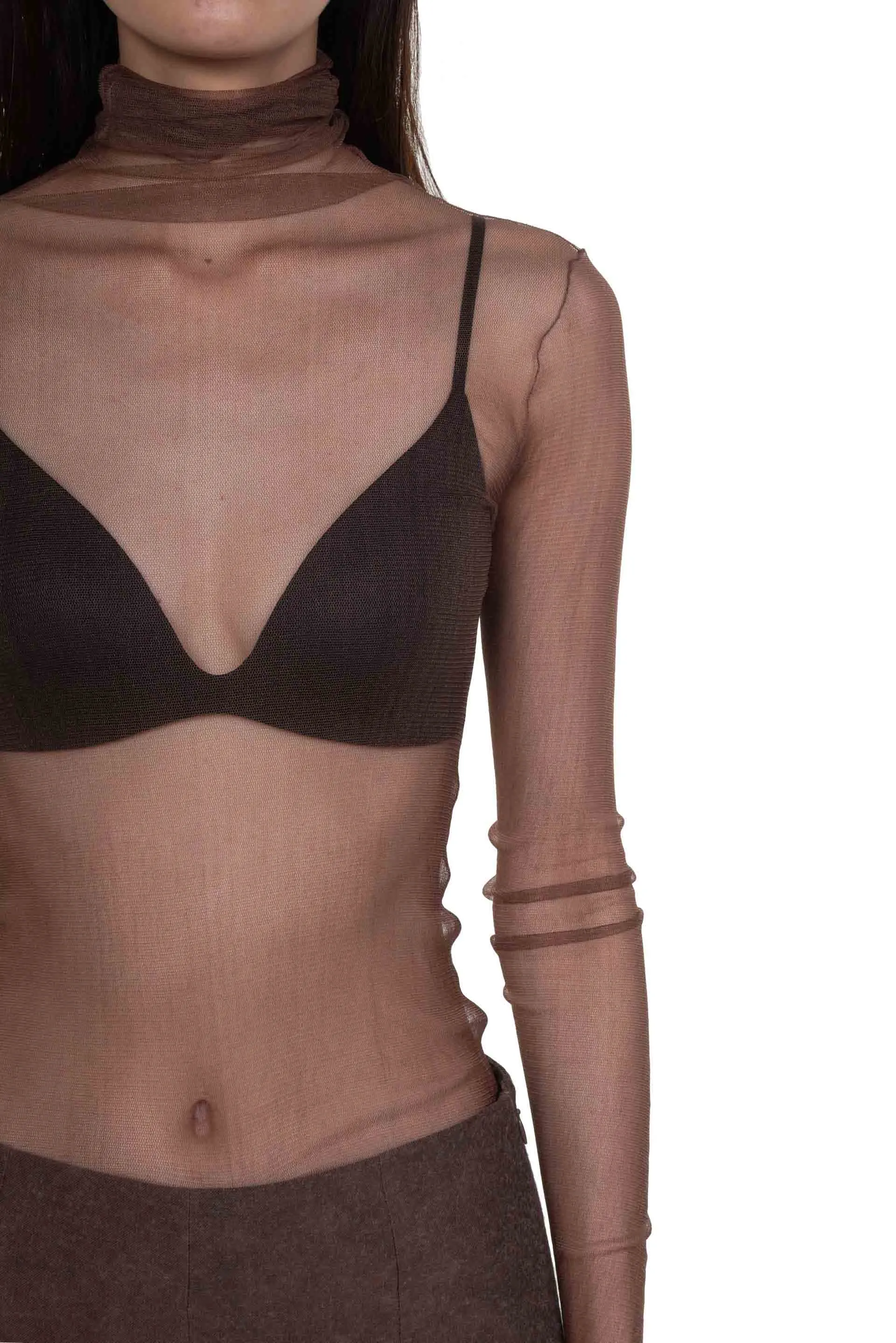 Cisne Tulle Maroon