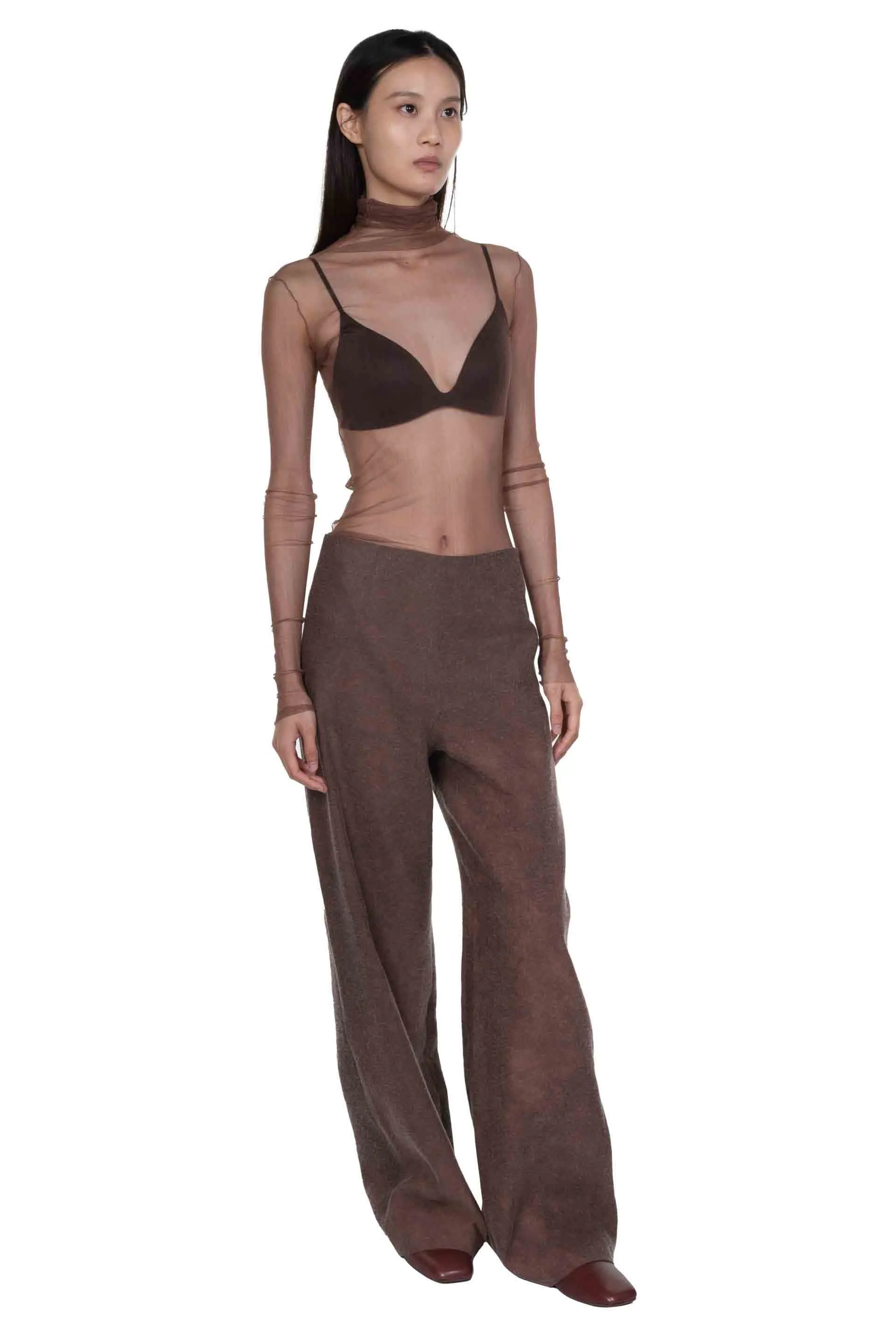 Cisne Tulle Maroon