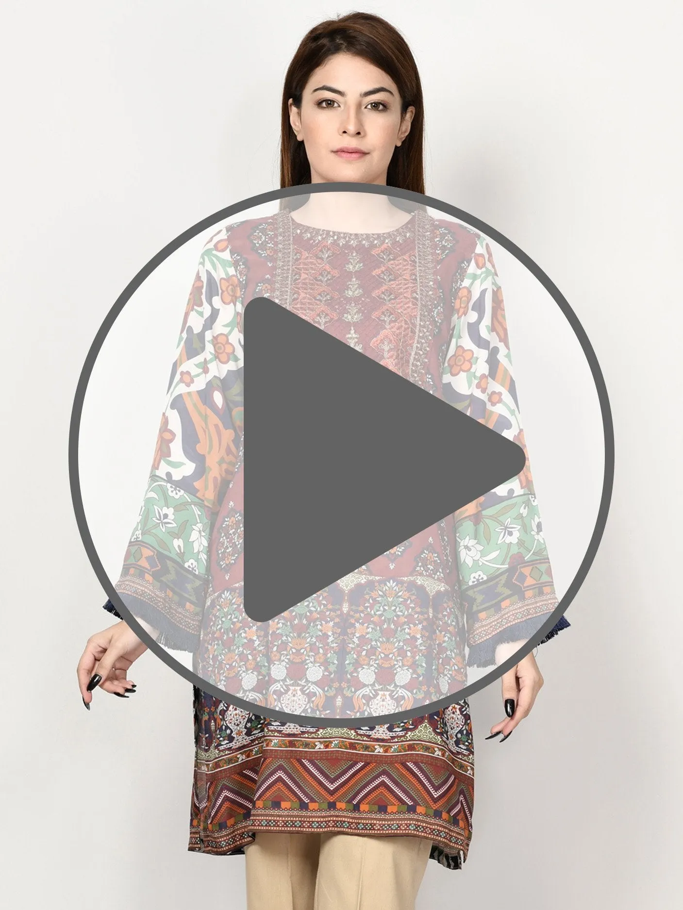 Embroidered Thai Silk Shirt