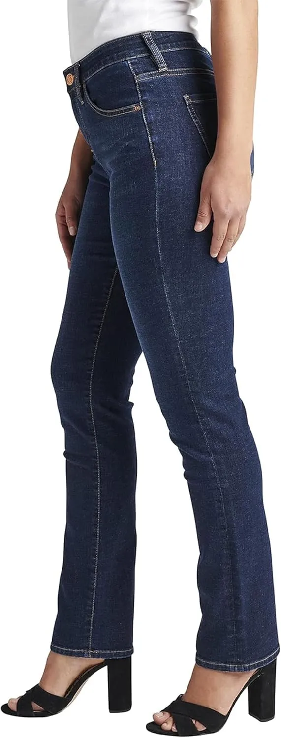 JAG Women's Ruby Mid Rise Straight Leg Jeans