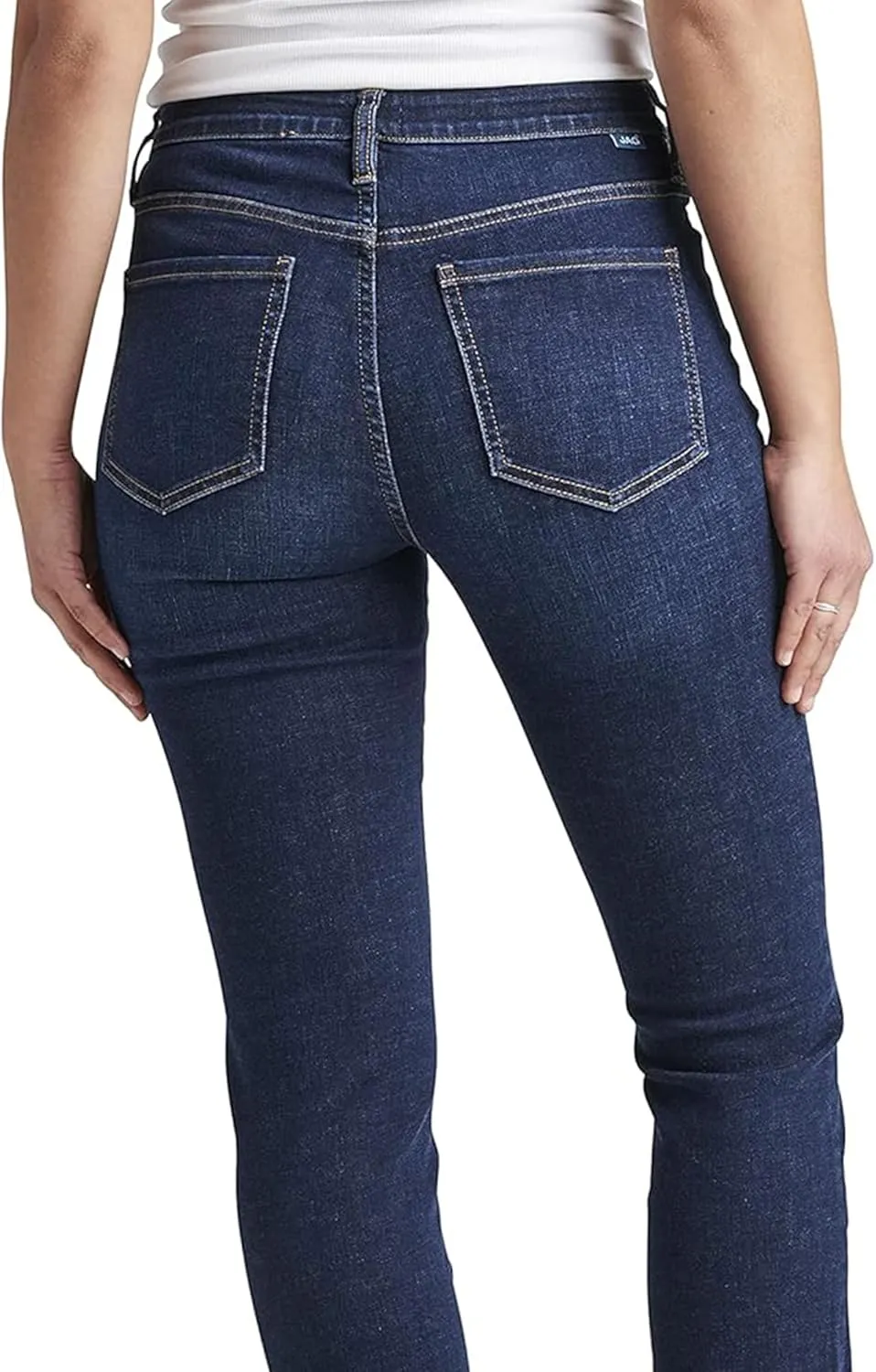 JAG Women's Ruby Mid Rise Straight Leg Jeans