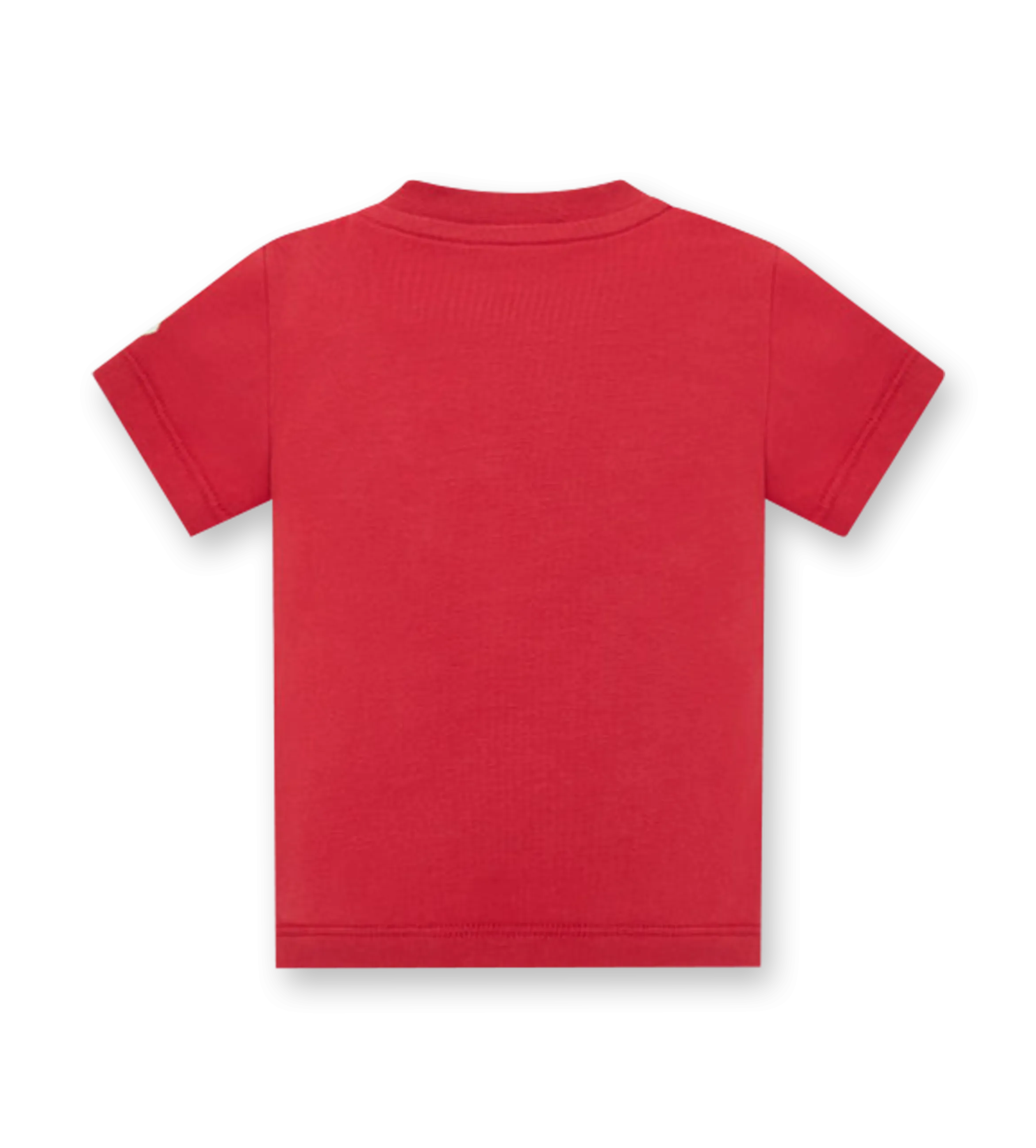 Logo Motif T-shirt Red