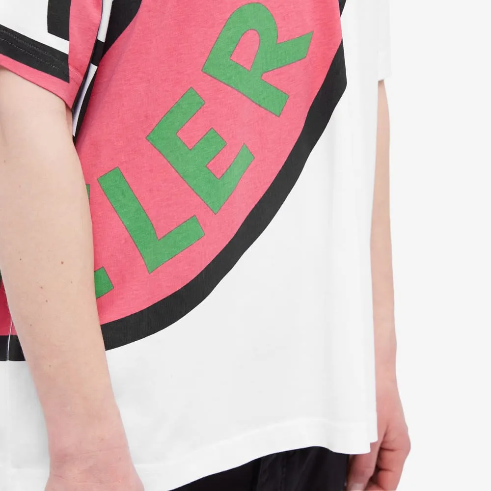 Moncler T-shirt with large logo, white