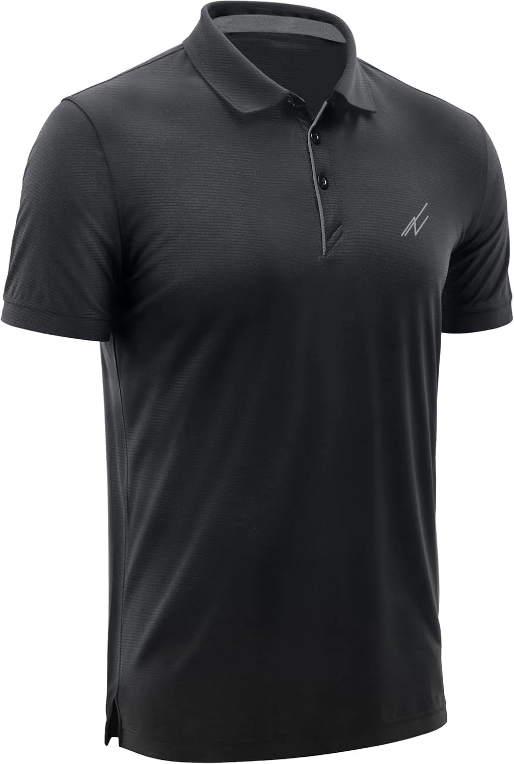 NY Threads Men's Golf Polo Shirt Moisture Wicking Quick Dry Performance Short Sleeves Polo Shirts for Men
