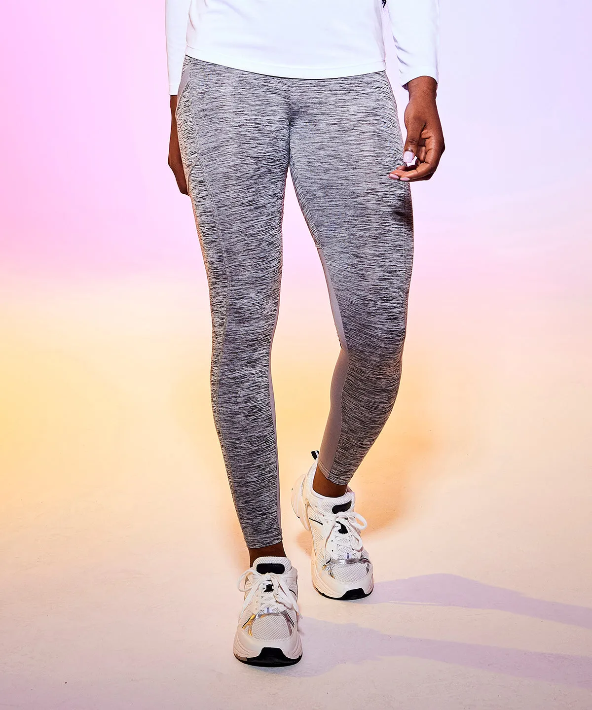 Ocean Melange/Ocean - Women's cool dynamic leggings