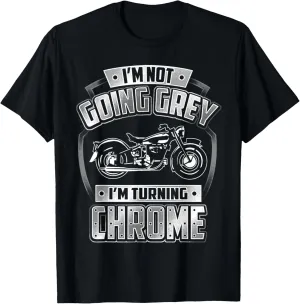 Old Man Motorcycle Rider Birthday Gift Retirement Biker Men T-Shirt