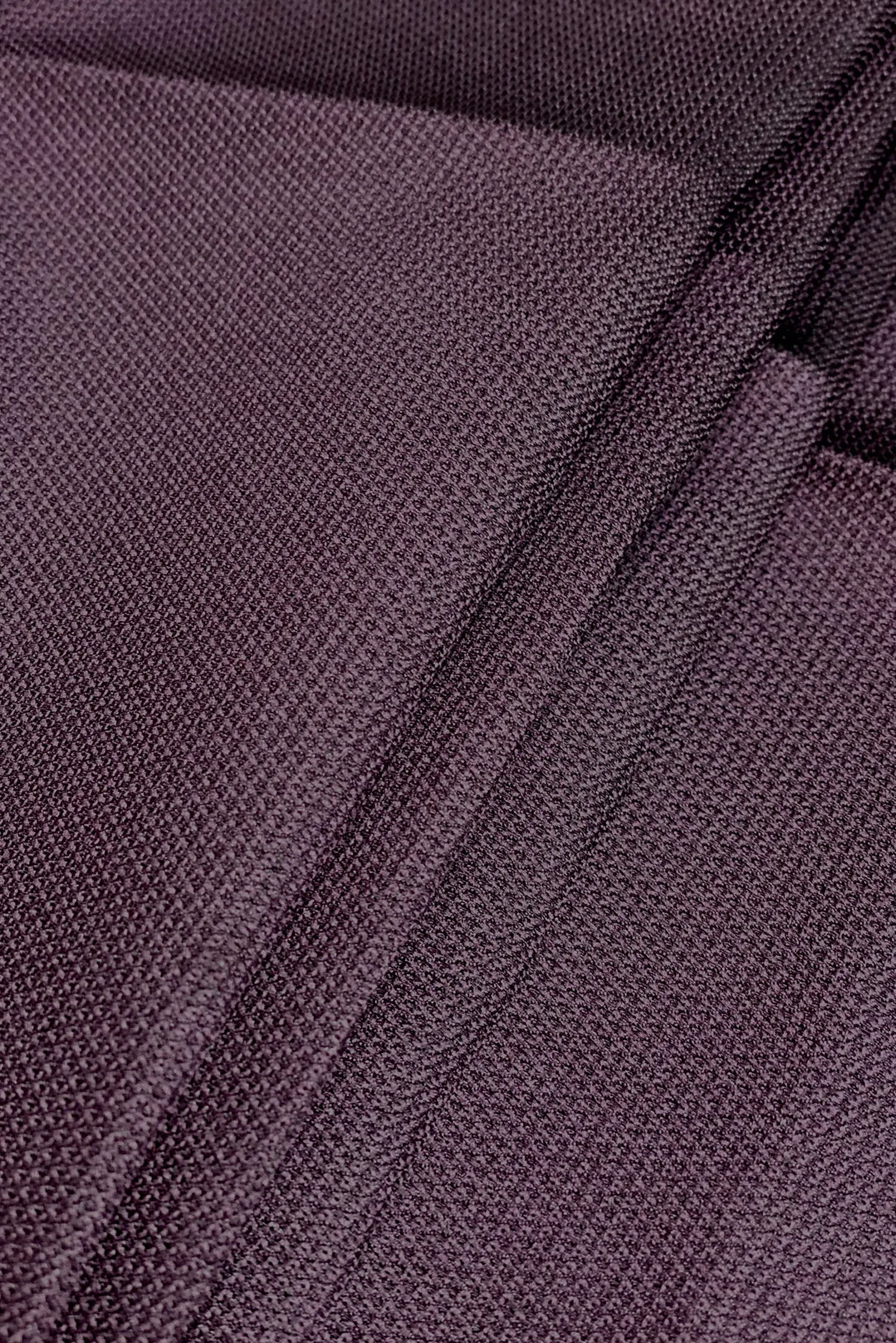 Potent Purple Italian Silk Blend Mikado Pique Fabric