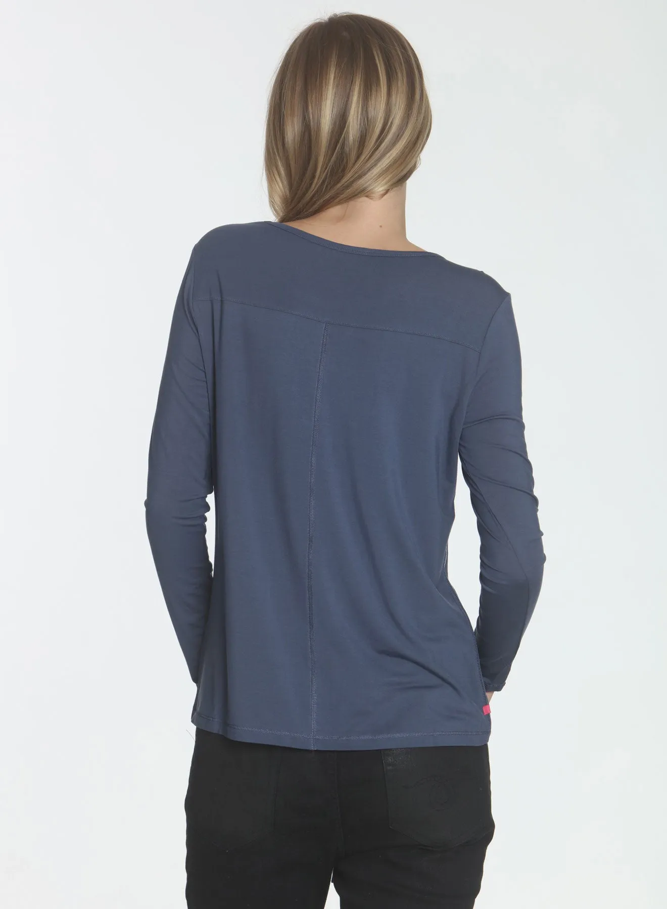 Riley LS Tee - Cadett