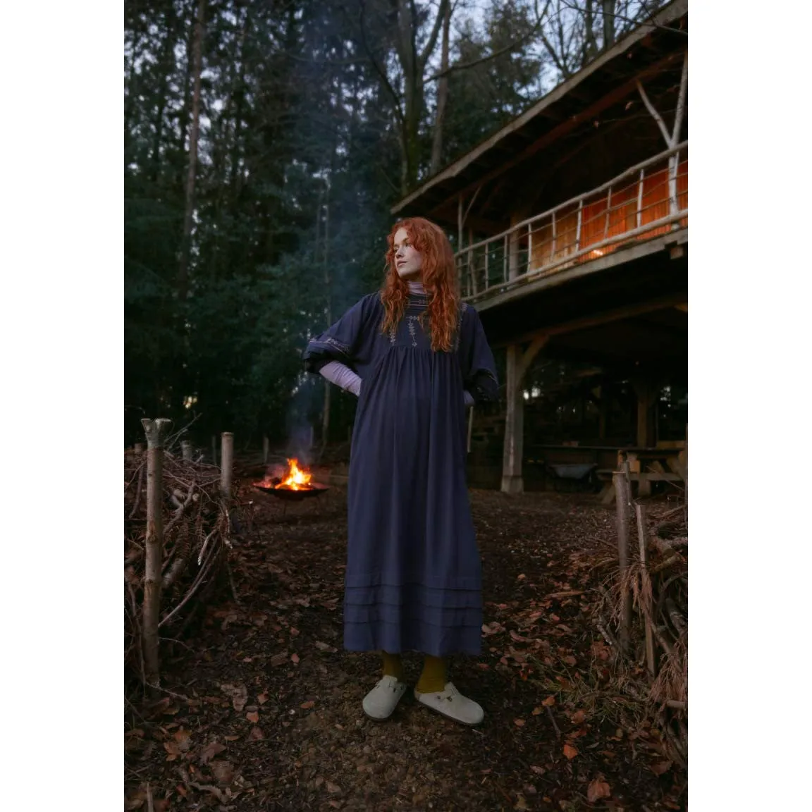 Sideline - Star dress - midnight