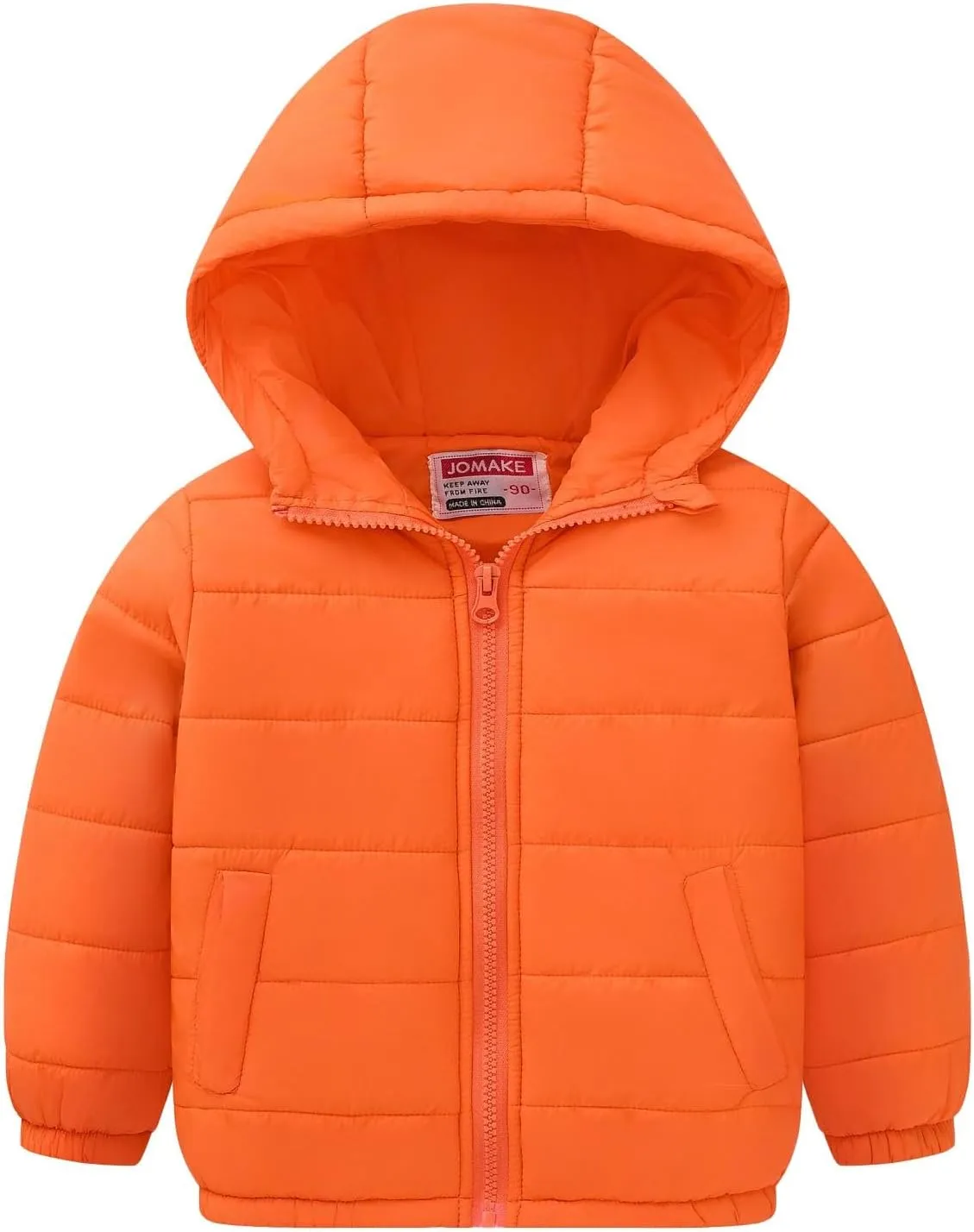 Toddler Boys Down Jacket Fur Hood Thick Warm Winter Coat Parka Fleece Lined Quilted Padded Outerwear
