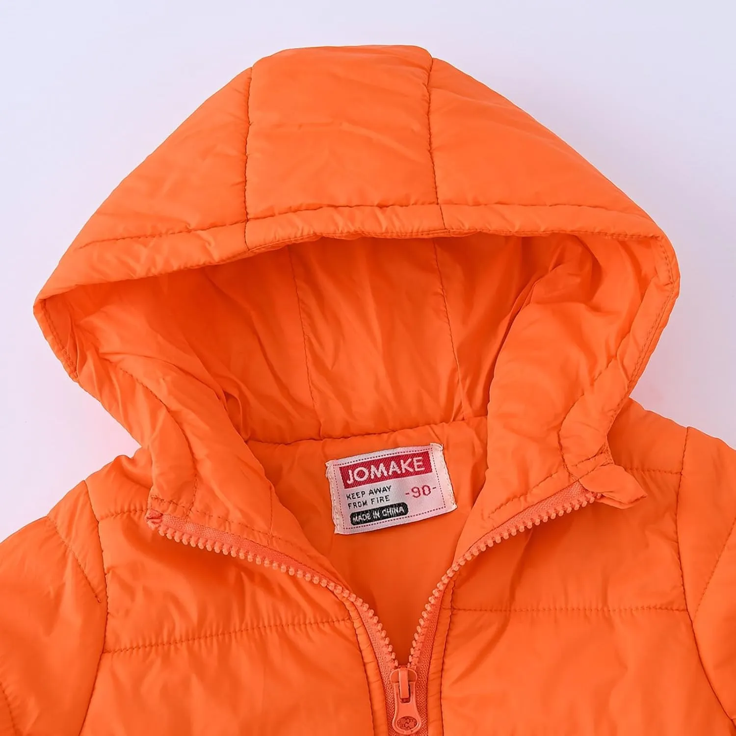 Toddler Boys Down Jacket Fur Hood Thick Warm Winter Coat Parka Fleece Lined Quilted Padded Outerwear